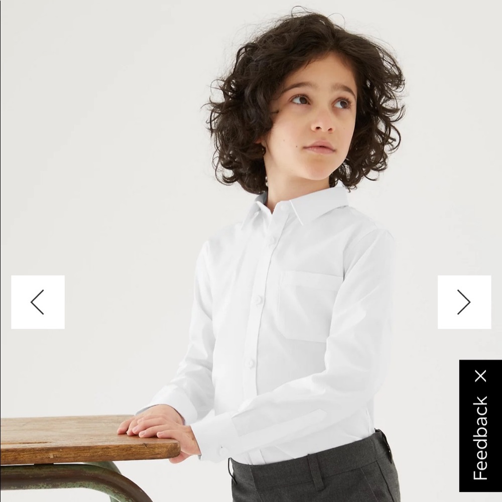 *BRAND NEW* 2pk Boys’ Slim Fit Non-Iron Shirts
